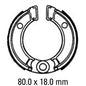 Ferodo Brake Shoe Set - FSB702