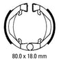Ferodo Brake Shoe Set - FSB712