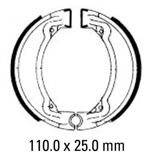 Ferodo  Brake Shoe Set - FSB732