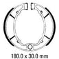 Ferodo Brake Shoe Set - FSB735