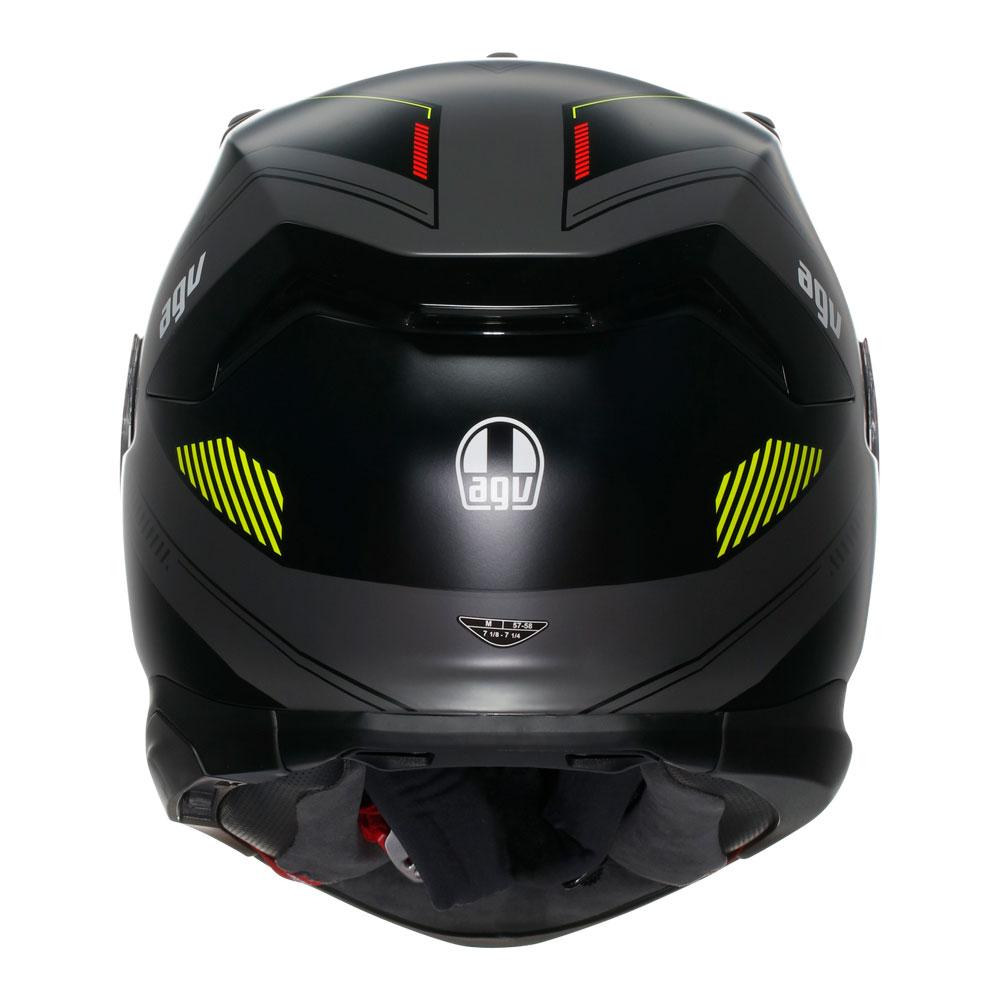 AGV K7 - Kyber Matt Grey/Yellow Fluro