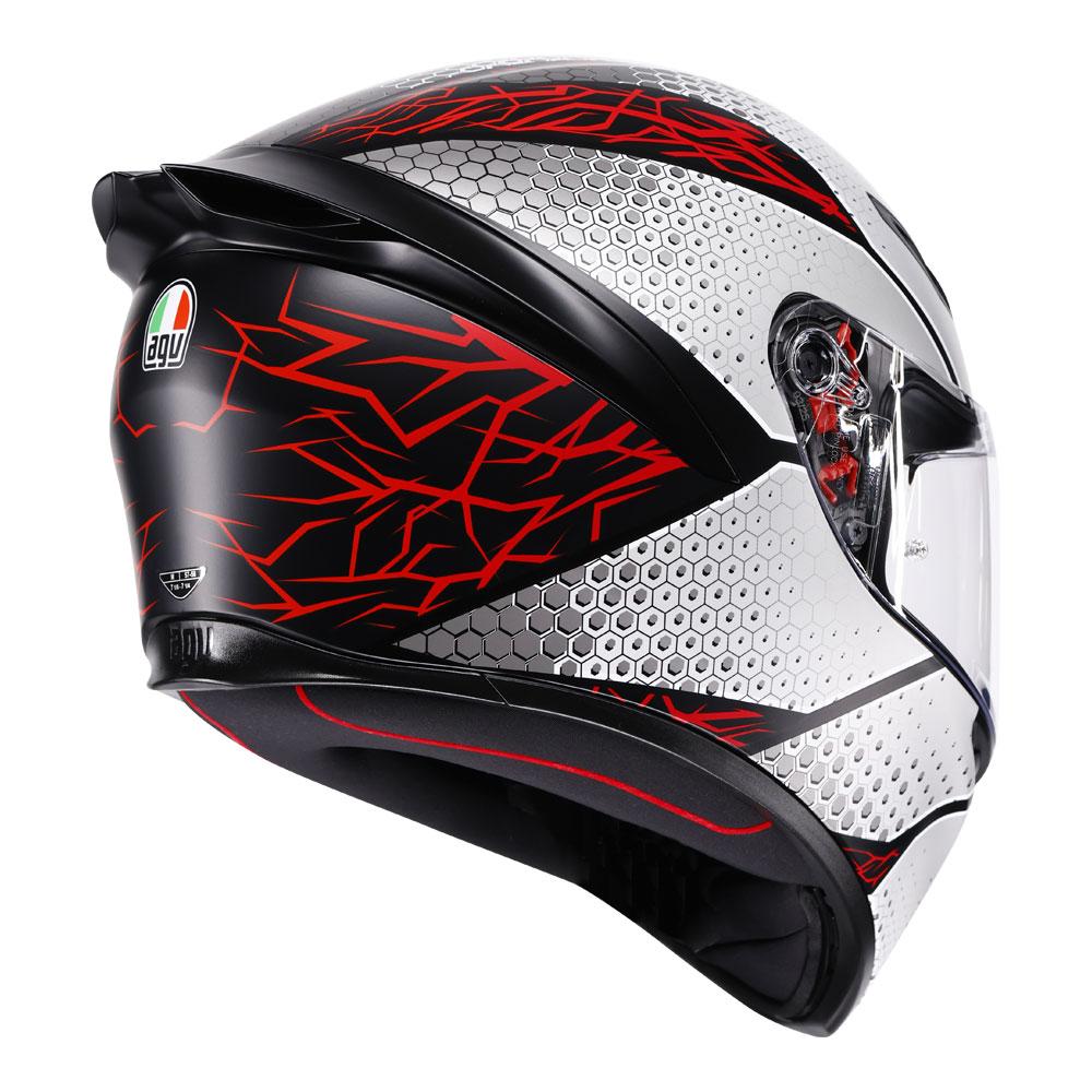 AGV K1 - Speedarmor Matt Black/Grey/Red