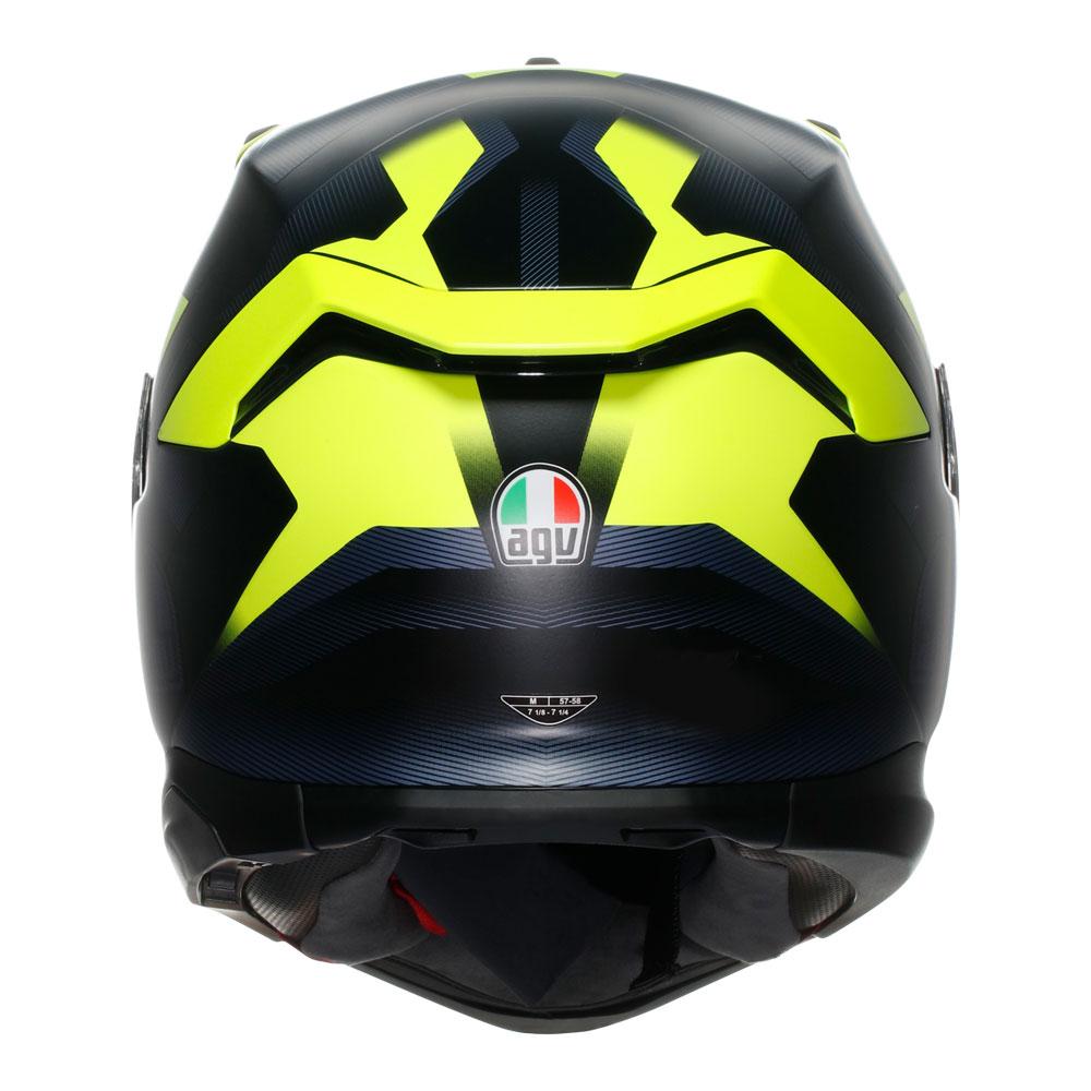 AGV K7 - Glimpse Black/Yellow Fluro