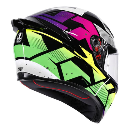 AGV K1 - Punkpulse Black/Purple/Lime