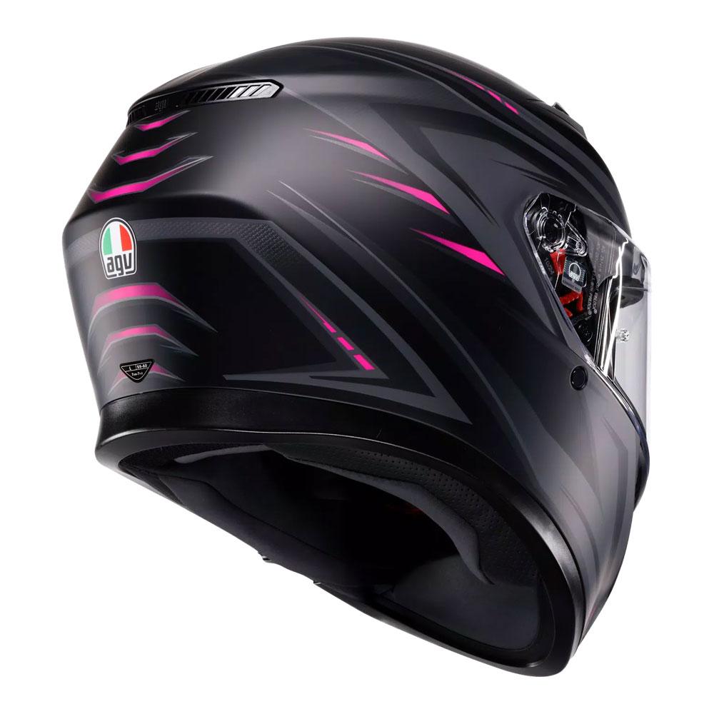 AGV K3 - Syth Matt Black/Pink