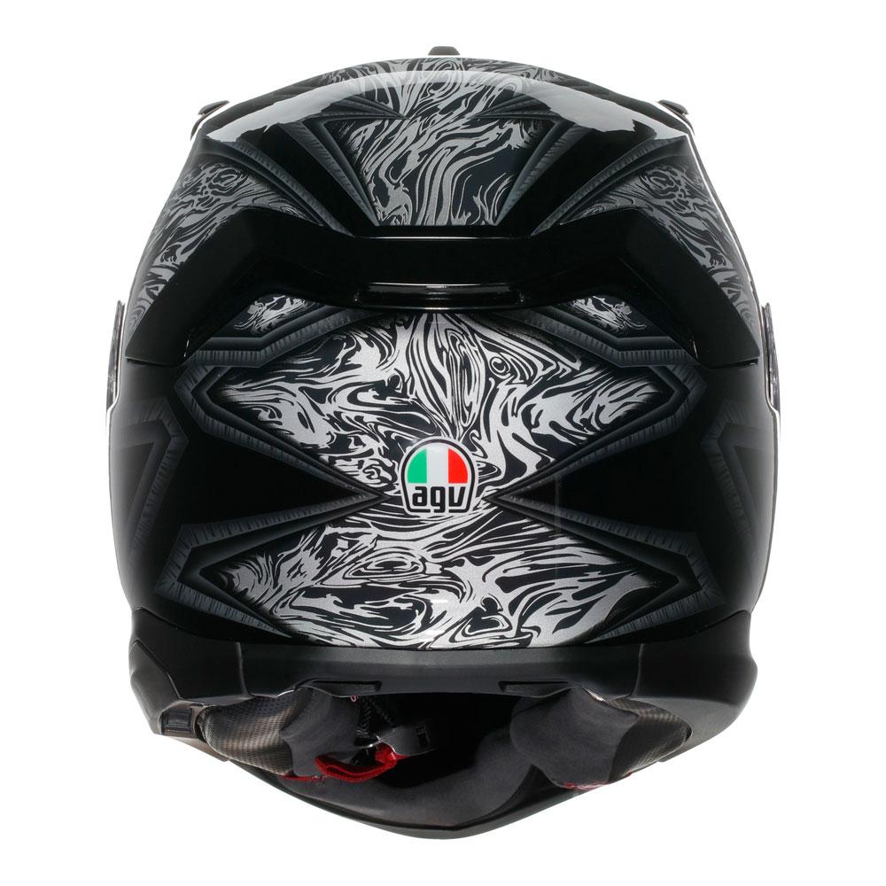 AGV K7 - Damascus Black/Silver