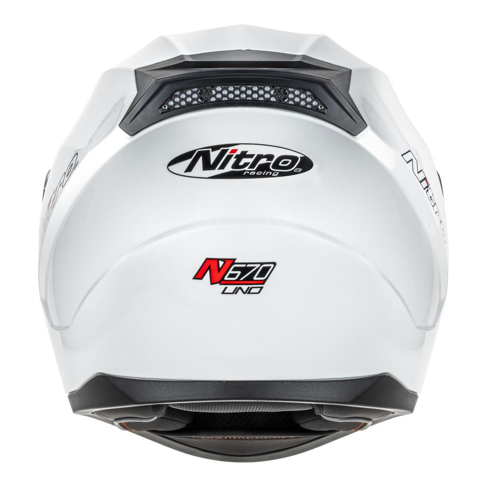 Nitro N670 Full Face White