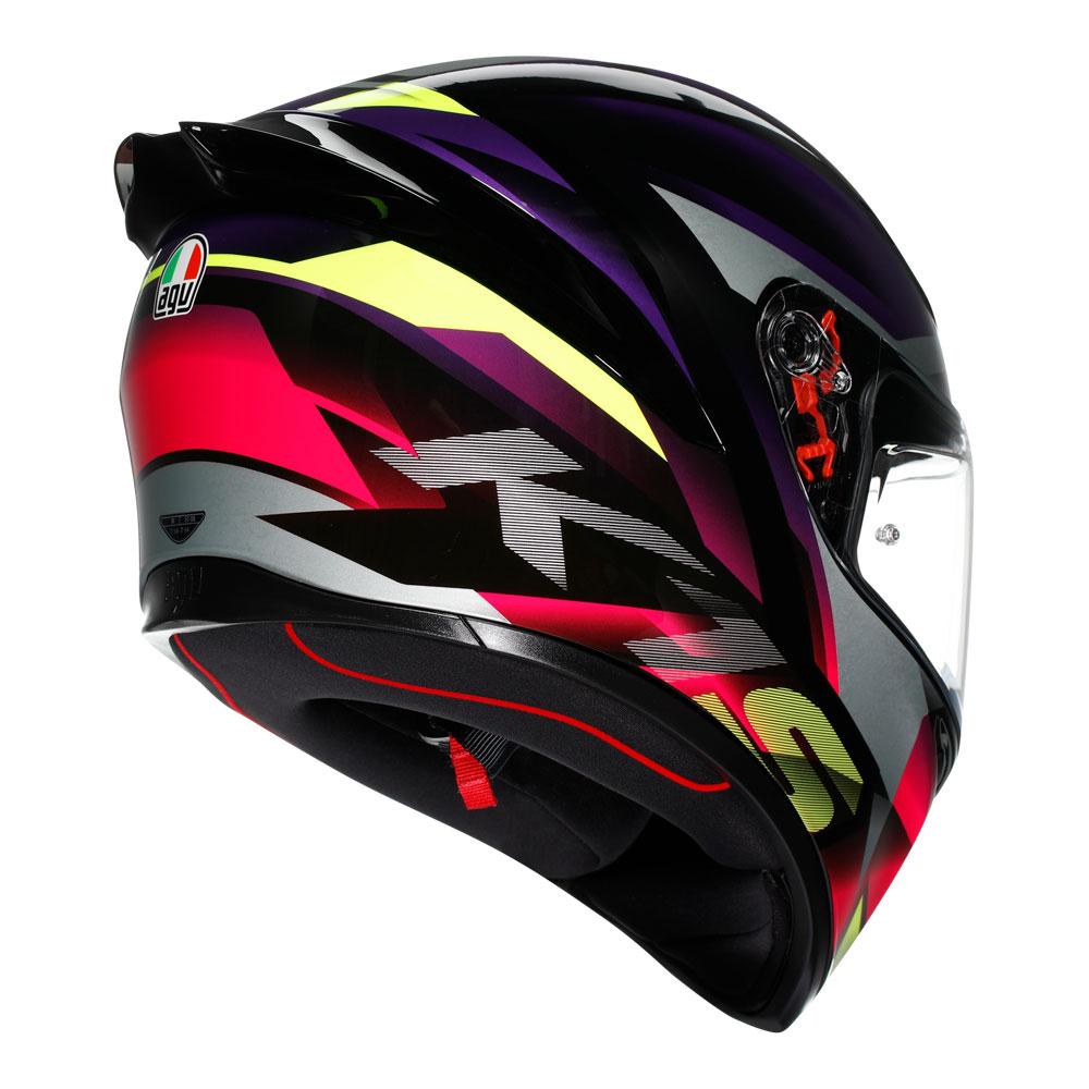 AGV K1 - Fastlap Black/Purple/Pink
