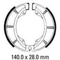 Ferodo Brake Shoe Set - FSB785