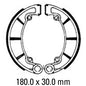 Ferodo Brake Shoe Set - FSB793