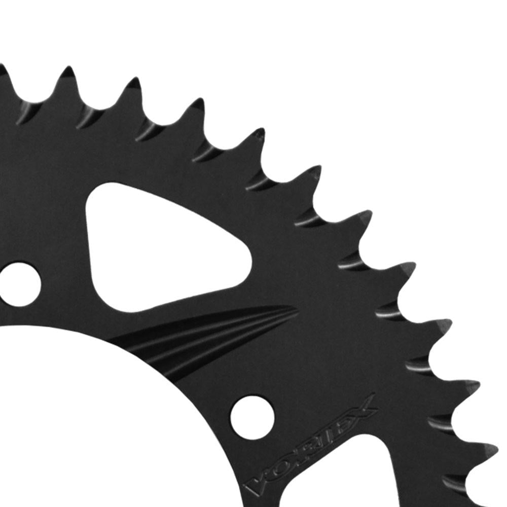 VORTEX S ALLOY REAR SPROCKET 530-44T - KAWASAKI - HARDCOAT