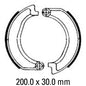 Ferodo Brake Shoe Set - FSB806