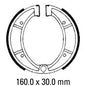Ferodo Brake Shoe Set - FSB812