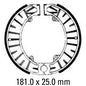 Ferodo Brake Shoe Set - FSB815