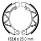 Ferodo Brake Shoe Set - FSB847