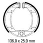 Ferodo Brake Shoe Set - FSB847