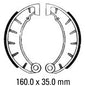 Ferodo Brake Shoe Set - FSB854