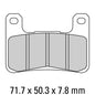 Ferodo Brake Pads - FDB2178XRAC (PK = 2 Pads) - [RACE&T/DAY]