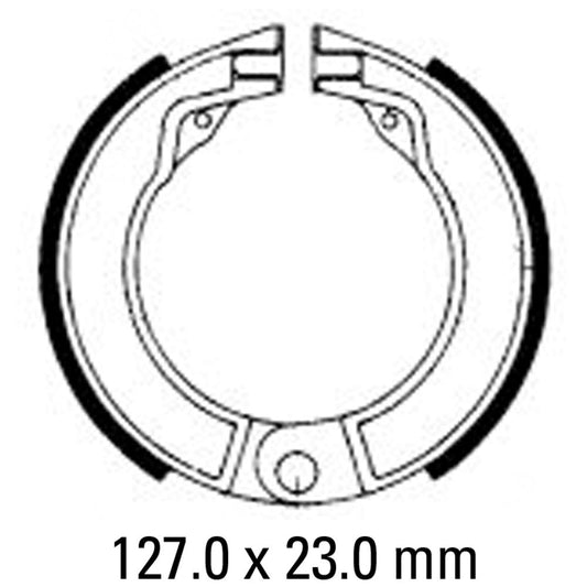 Ferodo Brake Shoe Set - FSB875