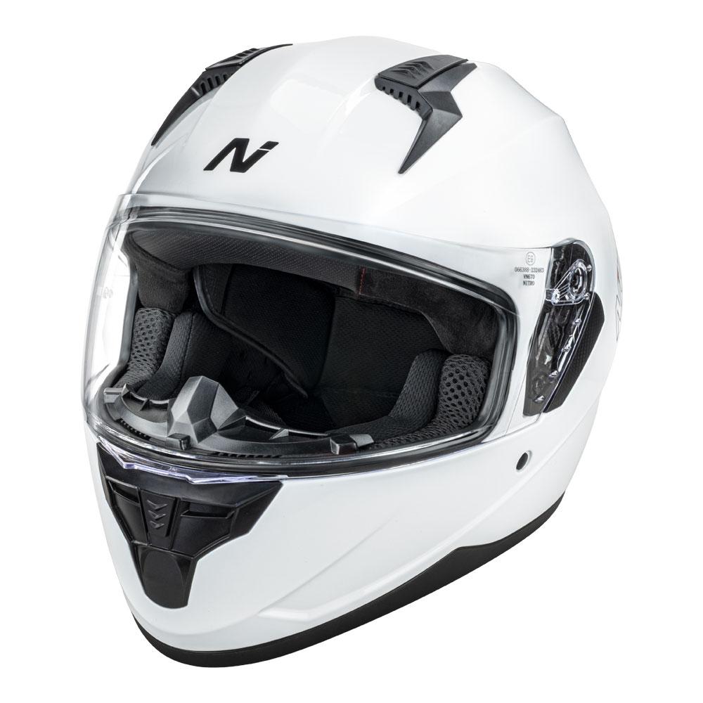 Nitro N670 Full Face White