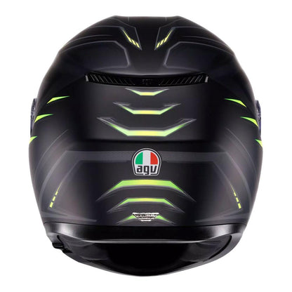 AGV K3 - Syth Matt Black/Yellow Fluro