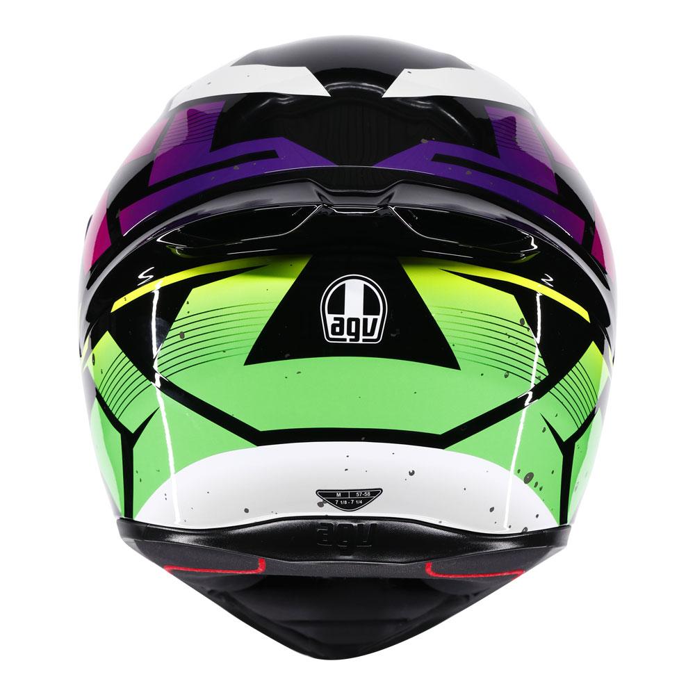 AGV K1 - Punkpulse Black/Purple/Lime