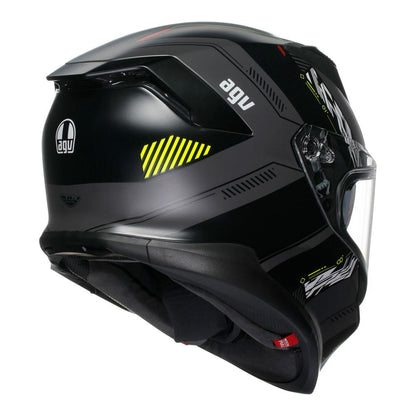 AGV K7 - Kyber Matt Grey/Yellow Fluro