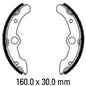 Ferodo Brake Shoe Set - FSB928