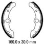 Ferodo Brake Shoe Set - FSB928