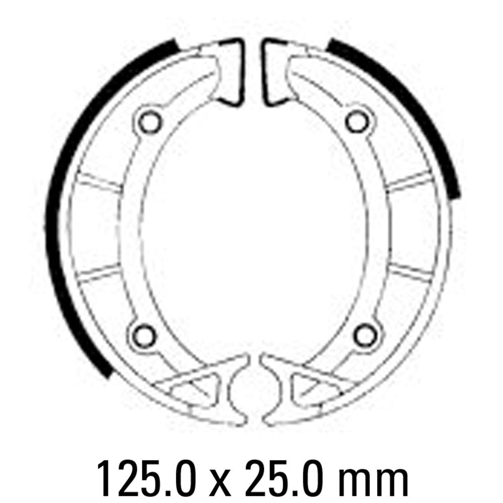 Ferodo Brake Shoe Set - FSB933
