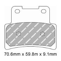 Ferodo Disc Pad Set - FDB2322 SM Sinter Grip Sintered Compound - Road