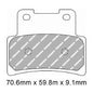 Ferodo Disc Pad Set - FDB2322 SM Sinter Grip Sintered Compound - Road
