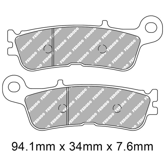 Ferodo Disc Pad Set - FDB2323 SG Sinter Grip Sintered Compound - Off-Road