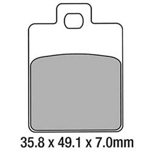 Ferodo Brake Pads - FDB2057EF (PK = 2 Pads) [BQ10]