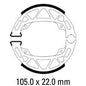 Ferodo Brake Shoe Set - FSB952