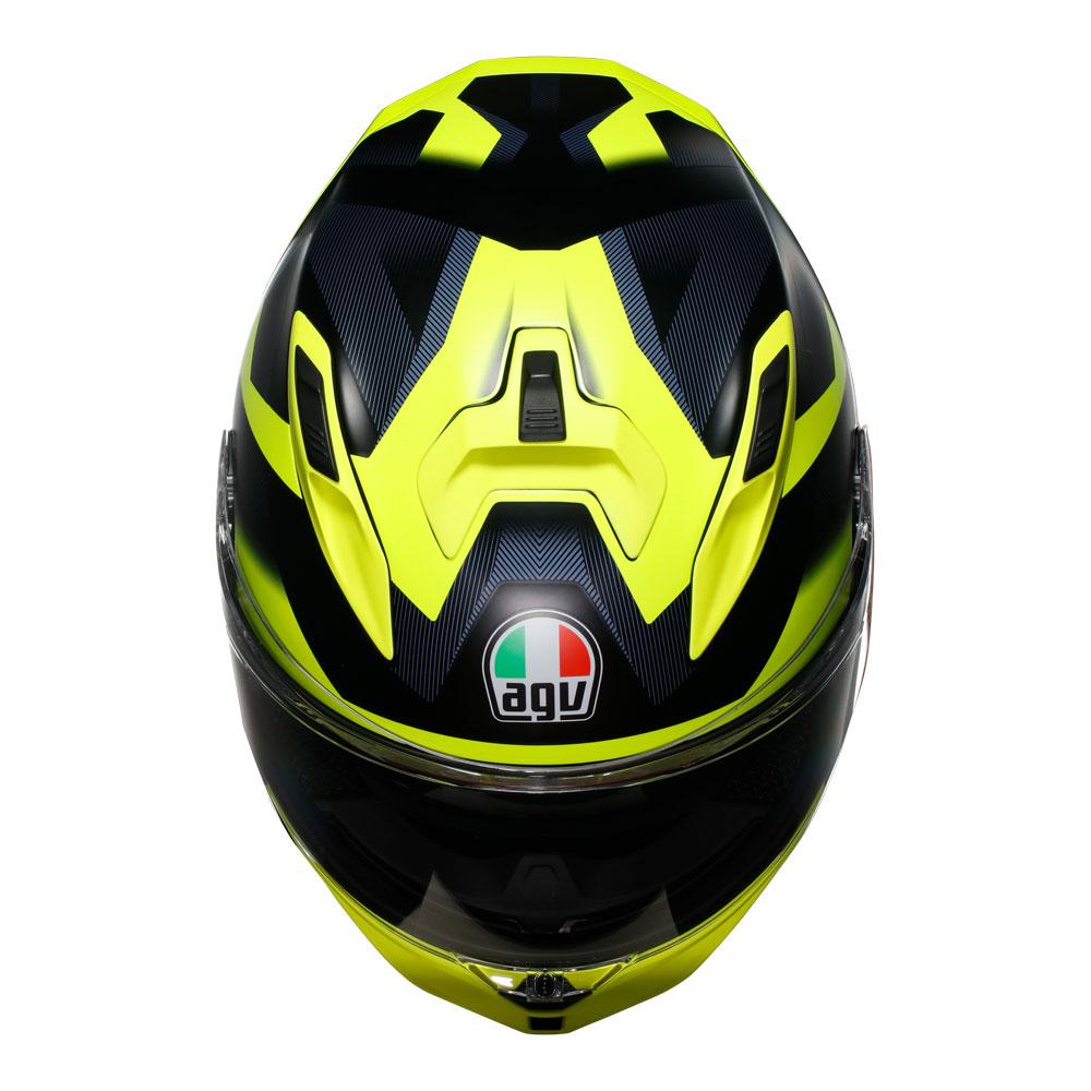 AGV K7 - Glimpse Black/Yellow Fluro