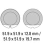 Ferodo Disc Pad Set - FDB119 P Platinum Non Sintered Compound