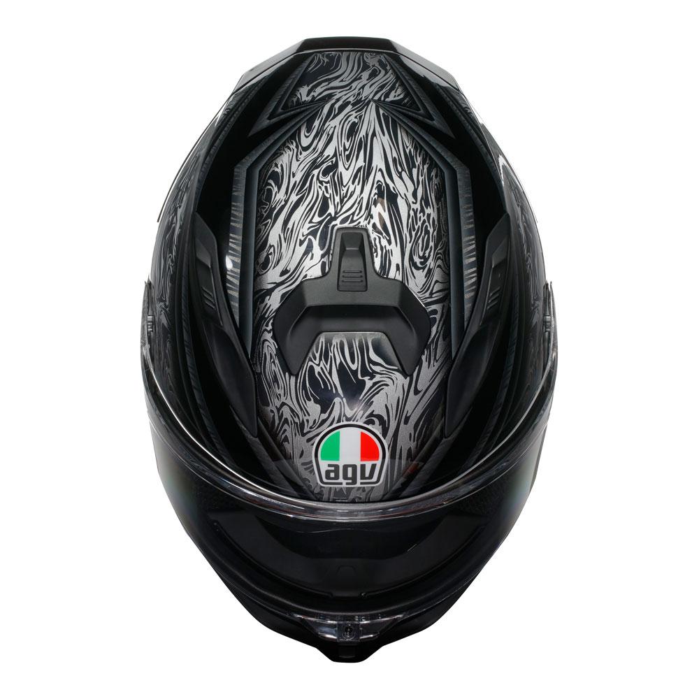 AGV K7 - Damascus Black/Silver