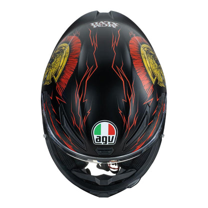 AGV K1 S - Gladiator Matt Black/Gold/Red
