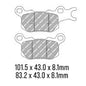 Ferodo Disc Pad Set - FDB2317 SG Sinter Grip Sintered Compound - Off-Road