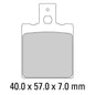 Ferodo Brake Pads - FDB207EF (PK = 2 PADS)