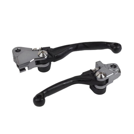 Polisport Folding Lever Set Honda CRF450R 21-25 - Black