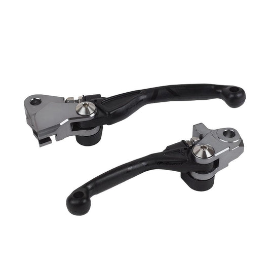 Polisport Folding Lever Set KTM/Husqvarna - Black