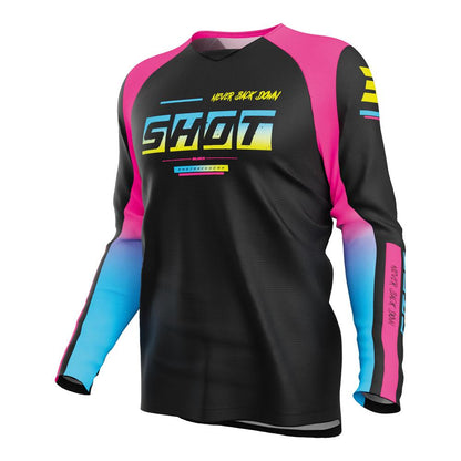 Shot Draw Kid Block Jersey Pink