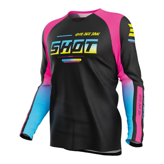 Shot Draw Kid Block Jersey Pink