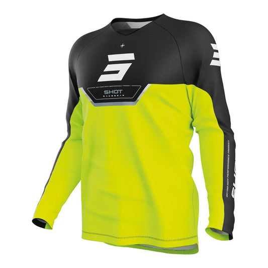 Shot Draw Kid Daytona Jersey Neon Yellow