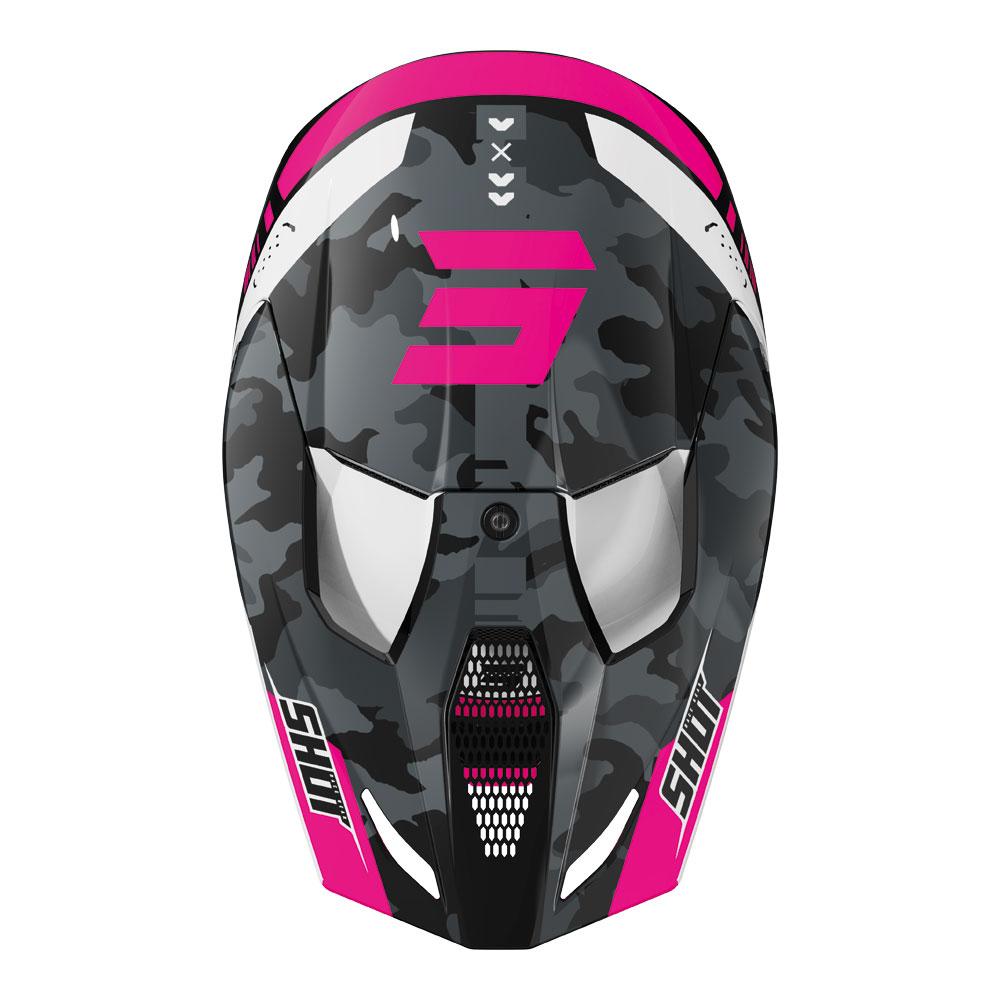 Shot Furious Flash Helmet Pink Glossy