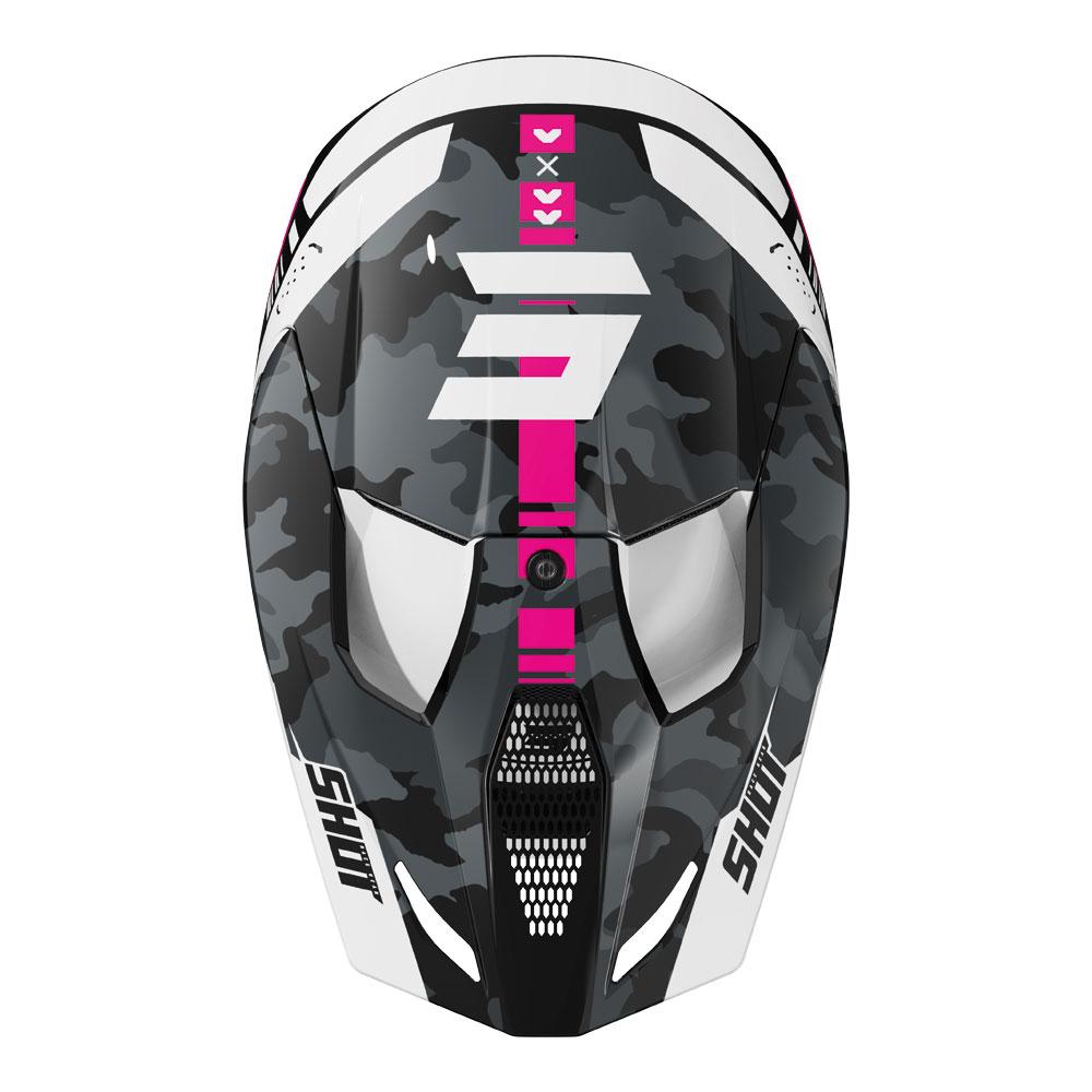 Shot Furious Kid Flash Helmet Pink Glossy