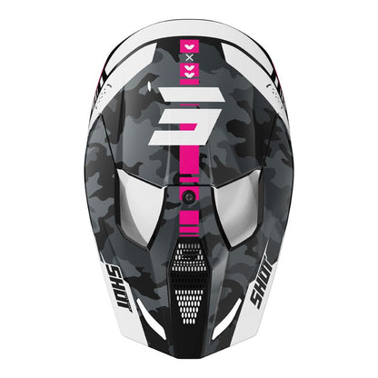 Shot Furious Kid Flash Helmet Pink Glossy
