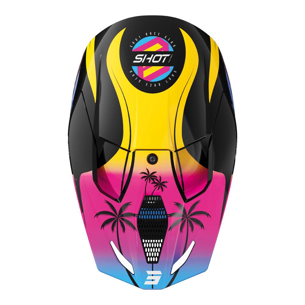 Shot Furious Miami Helmet Orange